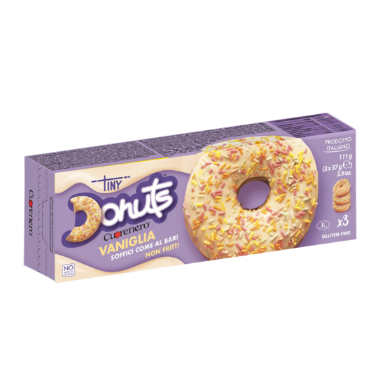 Donuts Cuorenero Vanillie glutenfrei ★
